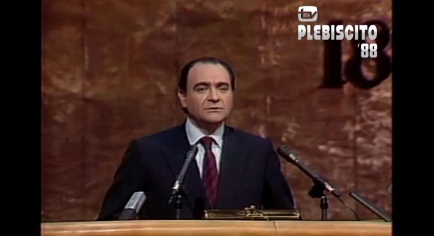 [VIDEO] Plebiscito '88: Alberto Cardemil entrega segundo cómputo del proceso