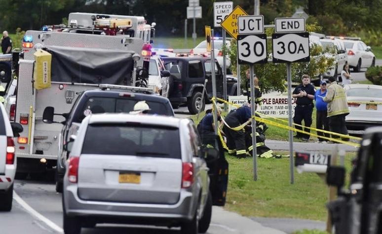 Limusina protagoniza accidente de tránsito y deja 20 fallecidos en Nueva York