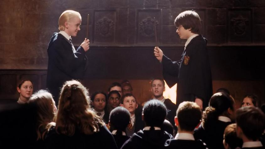 El reencuentro entre "Malfoy" y "Harry Potter" a 17 años del estreno de "La Piedra Filosofal"