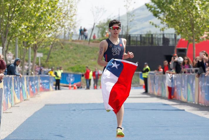 Cristobal Baeza se convirtió en el mejor latinoamericano en el triatlón de los JJ.OO. de la Juventud