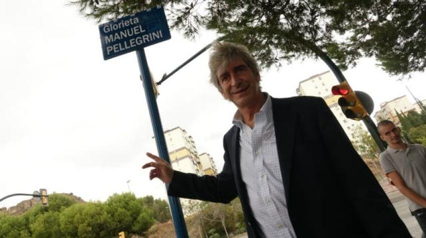 [VIDEO] Manuel Pellegrini inaugura rotonda con su nombre en Málaga
