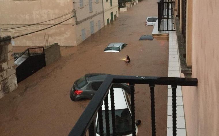 Fuertes inundaciones en Mallorca dejan 10 muertos y un niño desaparecido