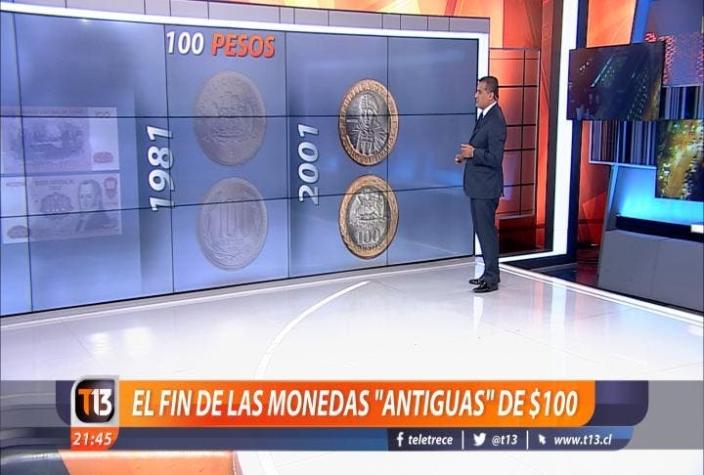[VIDEO] Ramón Ulloa explica cómo será el fin de las monedas "antiguas" de 100 pesos
