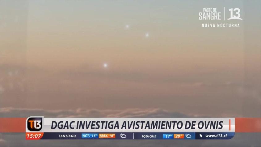 [VIDEO] ¿Ovnis en Antofagasta? DGAC investiga avistamientos