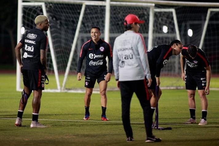 Con varias novedades: La formación que prepara Chile para el partido amistoso frente a México