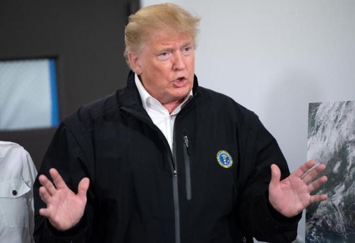 Trump cuestiona el cambio climático durante visita a zonas azotadas por el huracán Michael
