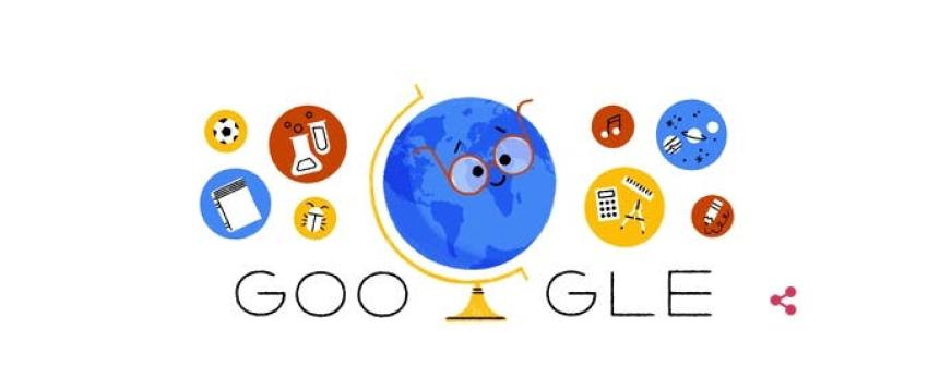 Google conmemora el "Día del Profesor" en Chile con un nuevo doodle