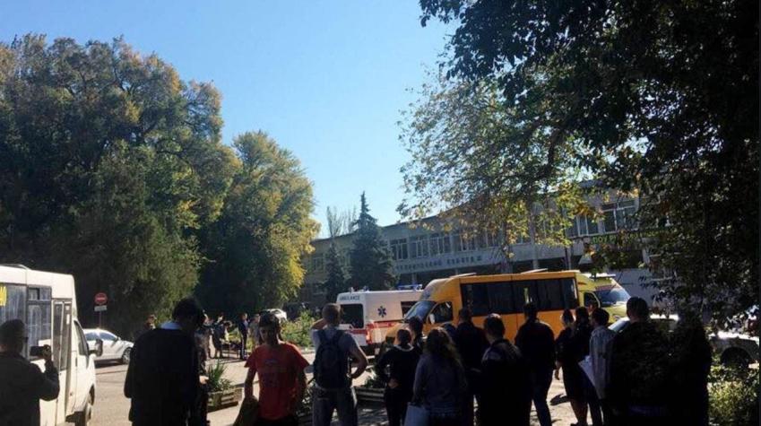 Ataque en colegio de Crimea deja al menos 17 muertos