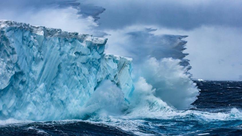 Así suena el tenebroso "canto" de la barrera de hielo de la Antártida