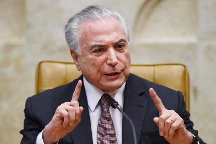 Defensa de Temer pide a la Corte Suprema brasileña que anule pedido de imputación por corrupción