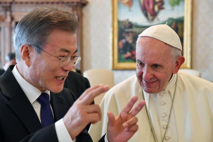 Corea del Sur asegura que el Papa estaría dispuesto a viajar a Corea del Norte