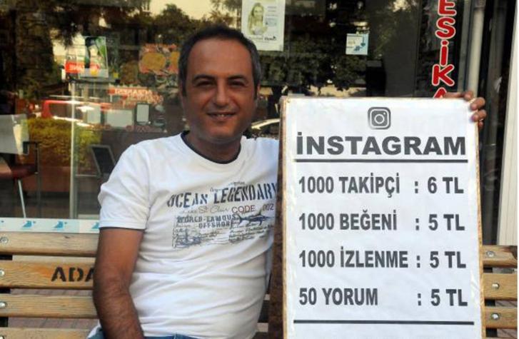 El primer vendedor ambulante de "likes" y "followers" de Instagram