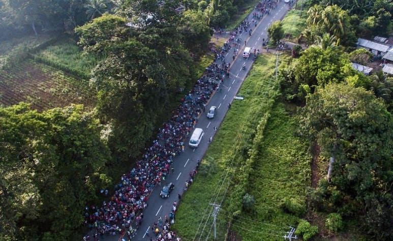 Trump promete hacer todo lo posible para detener caravana de migrantes hondureños