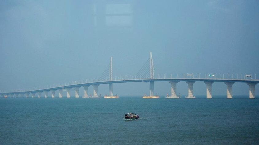 5 cifras del puente Hong Kong-Zhuhai-Macao, el más largo del mundo sobre el mar