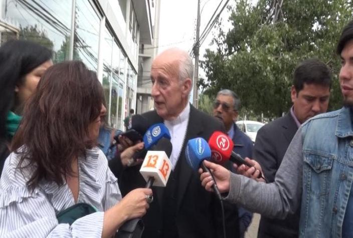 [VIDEO] Ex obispo de Valparaíso declaró en Fiscalía