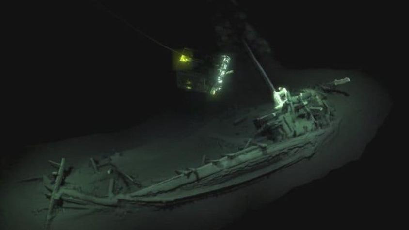 Mar negro: encuentran "el naufragio intacto más antiguo del mundo"
