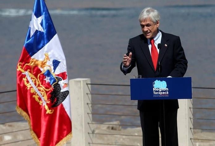 [VIDEO] La alusión de Piñera al "principio de la minifalda" en una actividad en Iquique