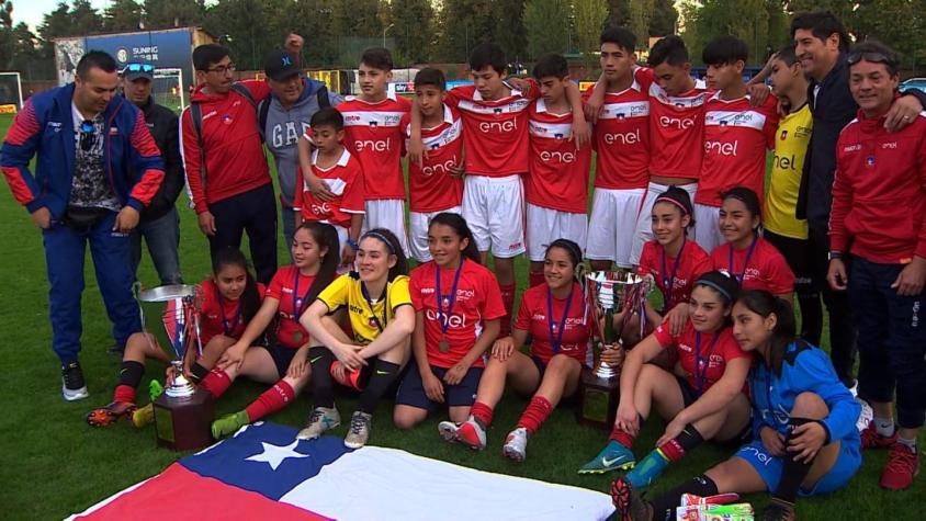 [VIDEO] Niños chilenos vencieron al Inter de Milán