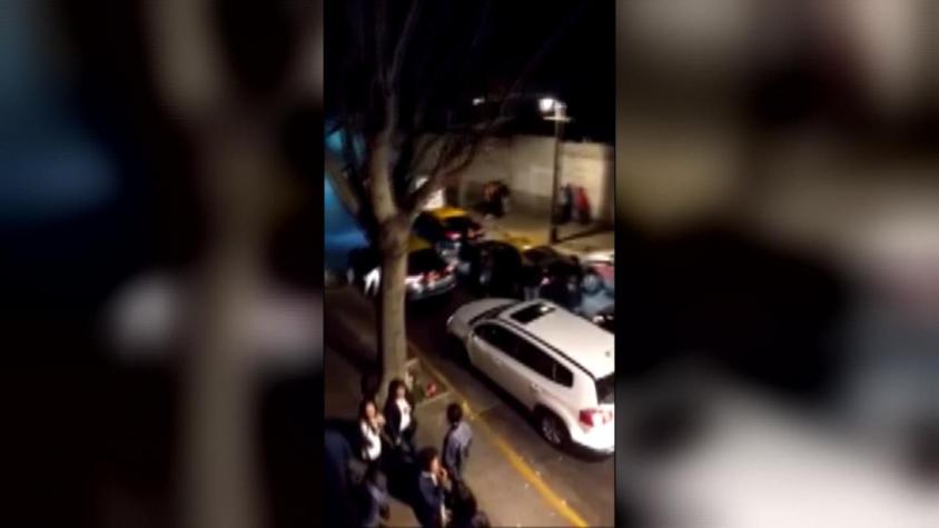 [VIDEO] Pensaron que era Uber y lo atacaron