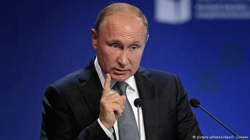Putin alerta con represalias tras salida de EE. UU. de pacto desarme nuclear