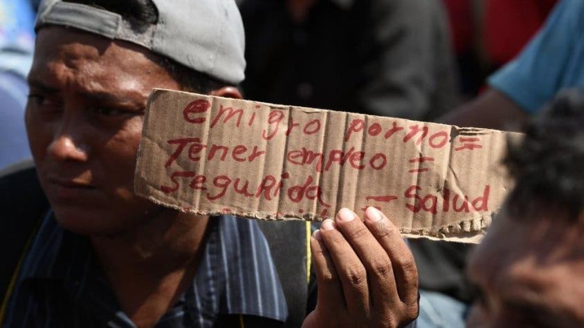 Las razones de los cientos de hondureños que siguen los pasos de los que ya caminan por México