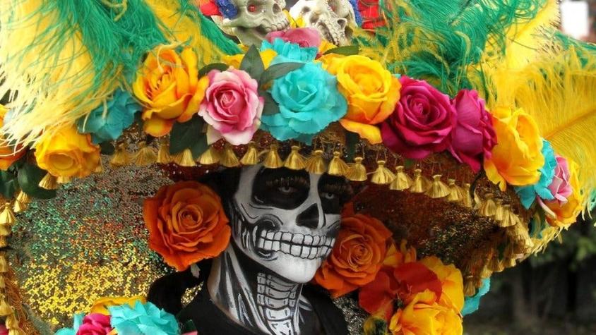 En fotos: el espectacular desfile del Día de Muertos en México