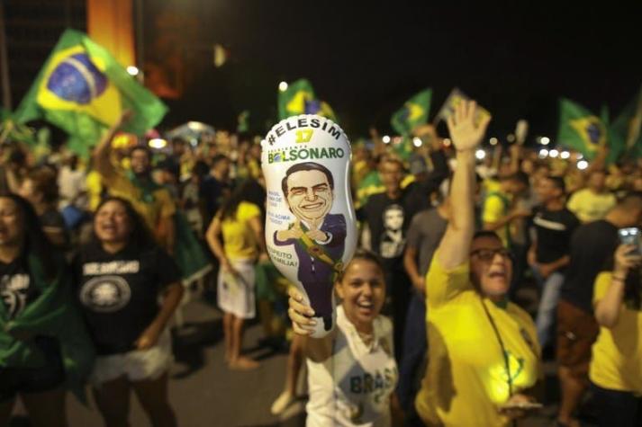 Adherentes de Bolsonaro: "El pueblo indignado habló" en Brasil
