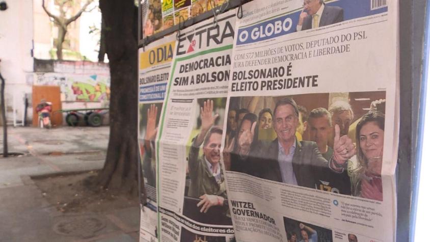 [VIDEO] T13 en Brasil: El "día 1" de Jair Bolsonaro