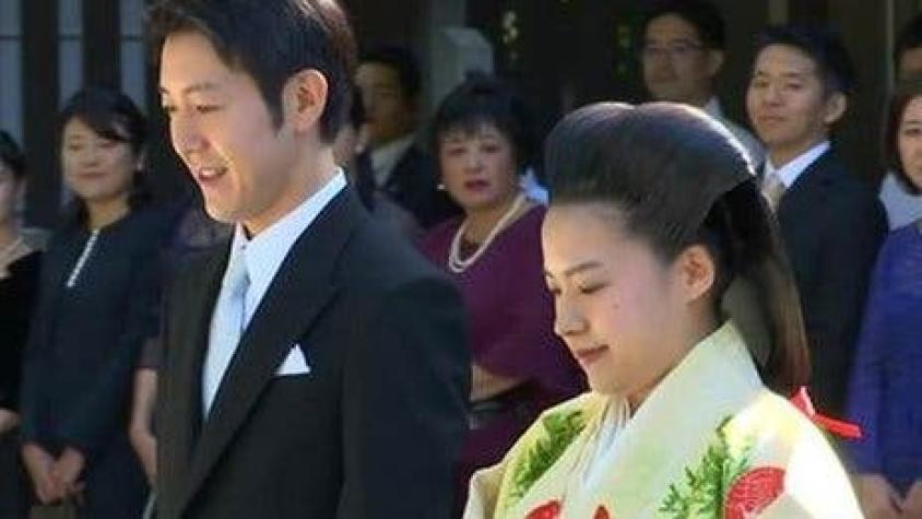 La princesa Ayako de Japón renunció a su título real para casarse con un plebeyo