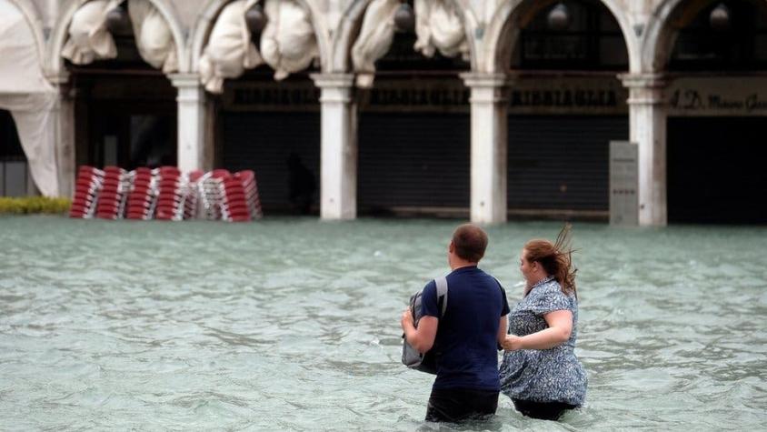 [FOTOS] Venecia inundada: las impresionantes imágenes de la ciudad bajo el agua