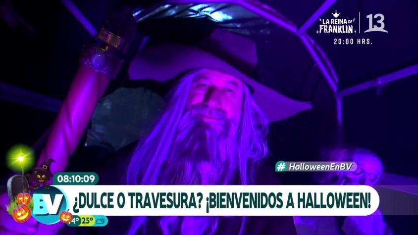 [VIDEO] Pedro Engel y su mágico atuendo de Halloween