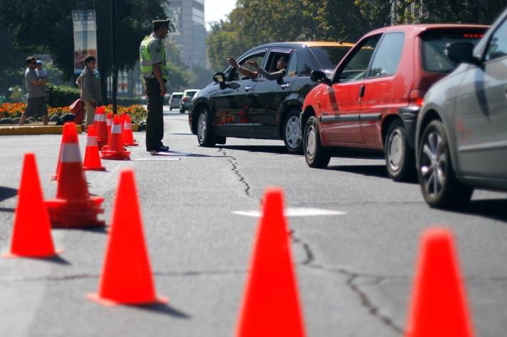 Conoce los desvíos de tránsito en el centro de Santiago por paro nacional convocado por la CUT
