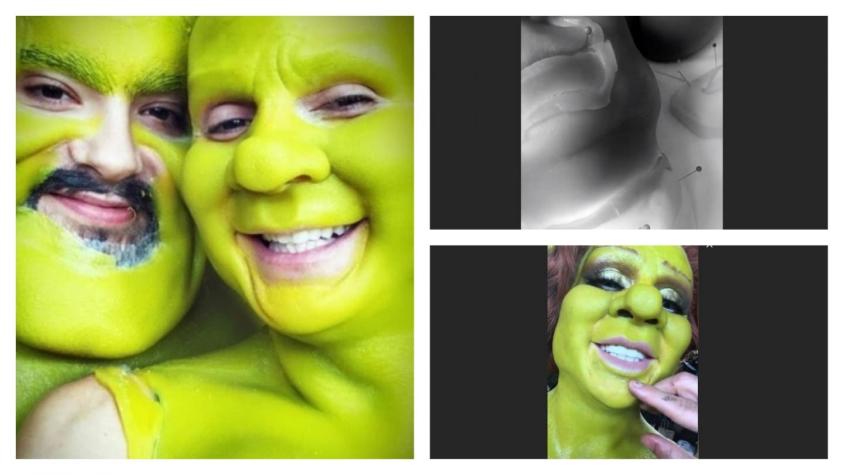 Fiona y Shrek: Las fotos y el paso a paso del impresionante disfraz de Heidi Klum en Halloween