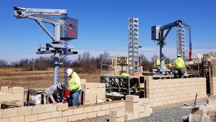 Así cambiará radicalmente la construcción cuando cuando la mayoría de obreros sean robots