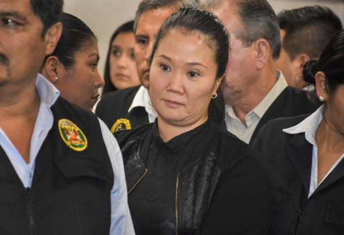 Keiko Fujimori recibe la visita de su familia en prisión de Lima