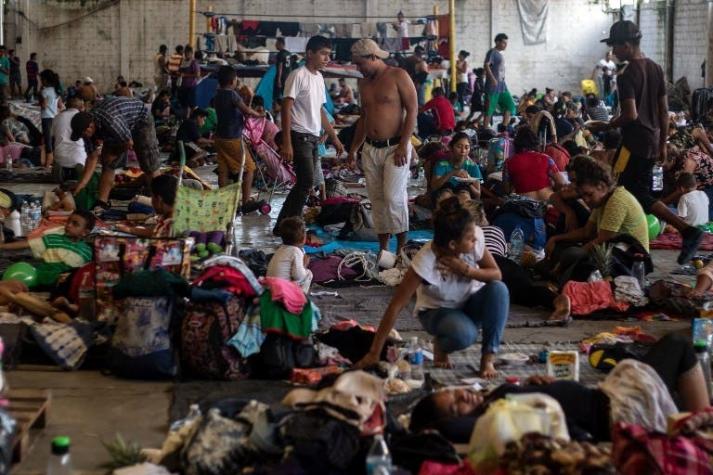 [FOTOS] Caravana de migrantes llega a Ciudad de México en su camino a EEUU