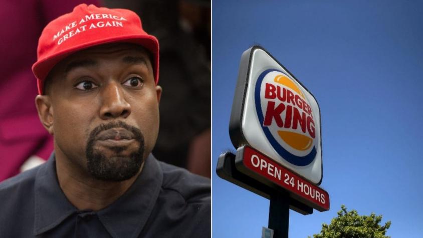 El brutal troleo de Burger King a Kanye West luego de confesar que prefiere comer en McDonald's