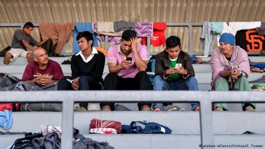 Unos 4.000 migrantes permanecen en albergue en Ciudad de México