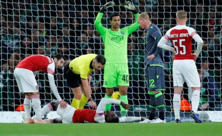 [FOTOS] La escalofriante lesión de ex compañero de Alexis en Arsenal FC