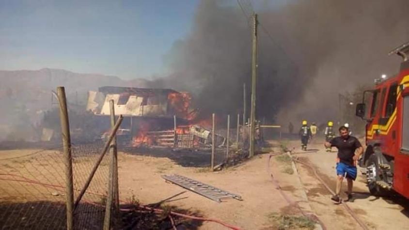[VIDEO] Incendio forestal en Salamanca deja al menos 5 casas destruidas
