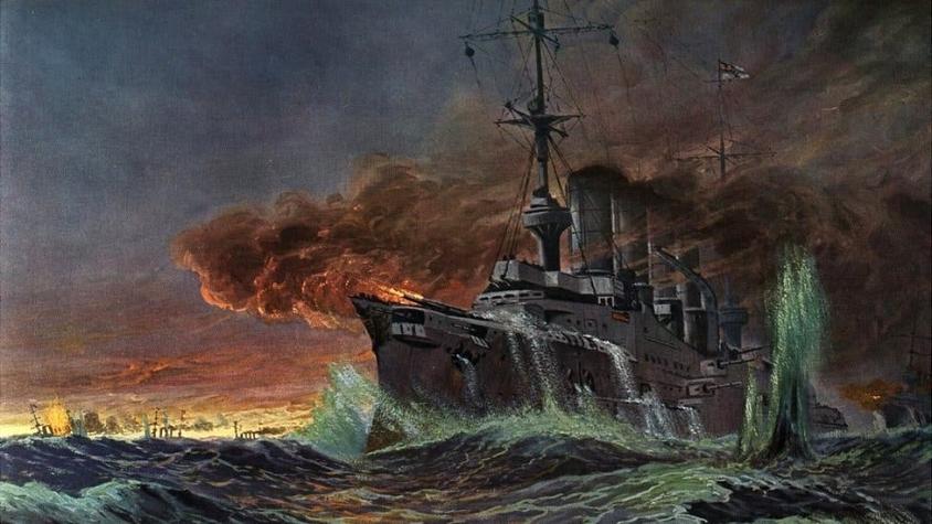 La cruenta batalla naval de la I Guerra Mundial que se libró en las costas de Chile