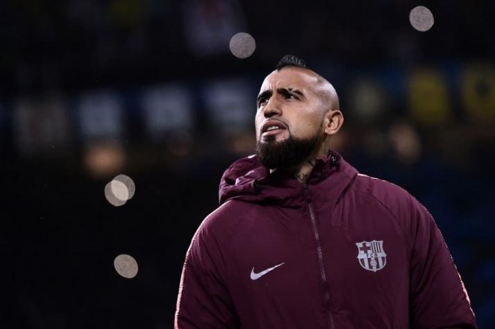 "No pueden venir aquí y hacer cuatro goles": El mensaje de Vidal tras derrota del Barça