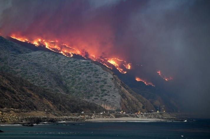 [FOTOS] Así se ven desde el espacio los incendios en California