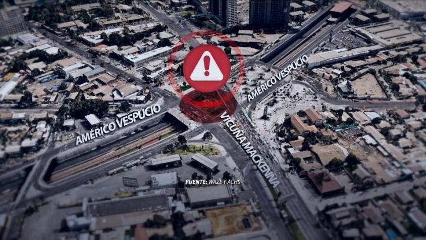 [VIDEO] El mapa de los accidentes camino al trabajo