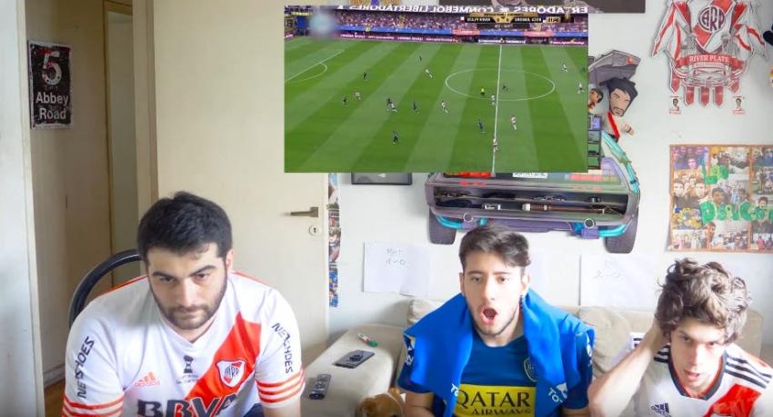[VIDEO] Así vivieron "Los Displicentes" la primera final de Copa Libertadores entre Boca y River