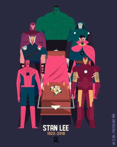 El emotivo homenaje gráfico de Pictoline al fallecido Stan Lee