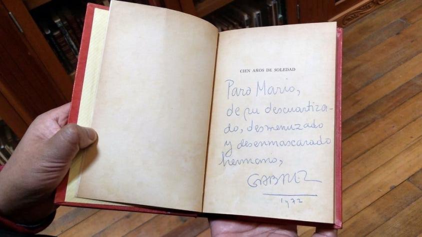 El libro que García Márquez dedicó a Vargas Llosa y que sólo podrá leerse cuándo muera