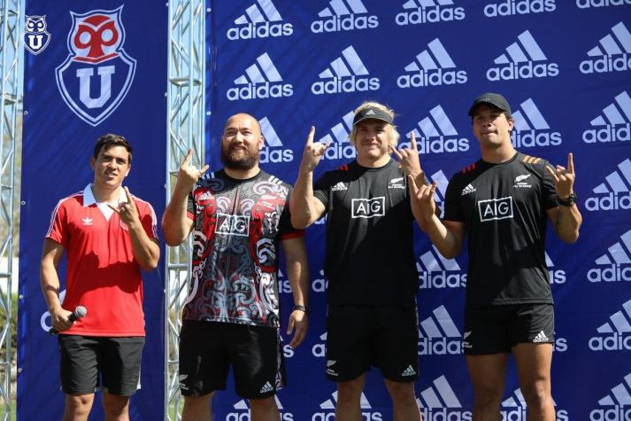[VIDEO] Los Maorí All Blacks visitaron al plantel de Universidad de Chile