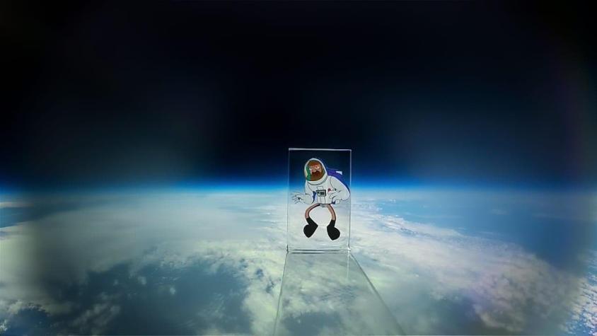 [VIDEO] Crononauta, el primer dibujo animado chileno en ir al espacio (de verdad)