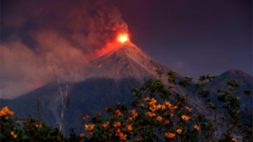 Volcán de Fuego en Guatemala: las impactantes imágenes de la nueva erupción